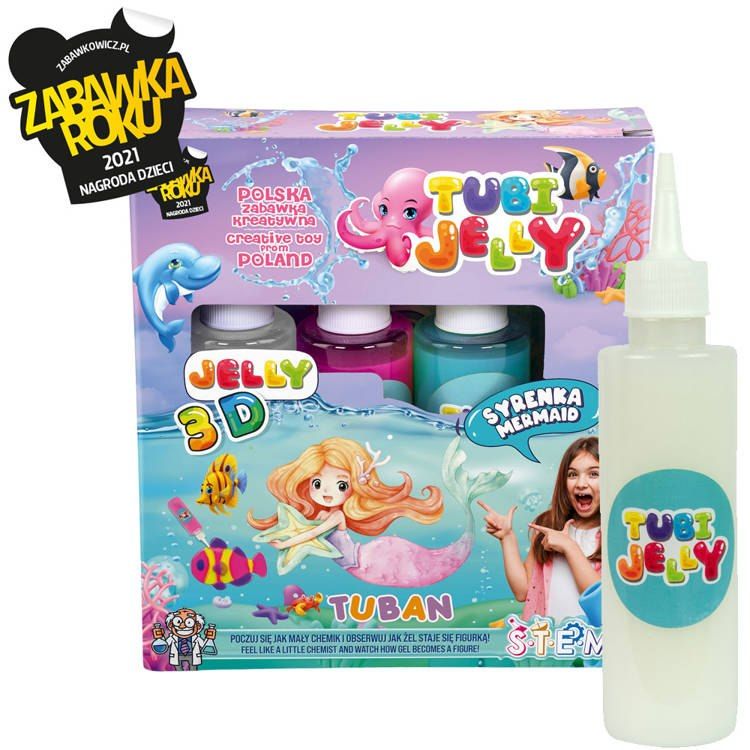 Tuban Zestaw Jelly - Syrenka akwarium ZA4508