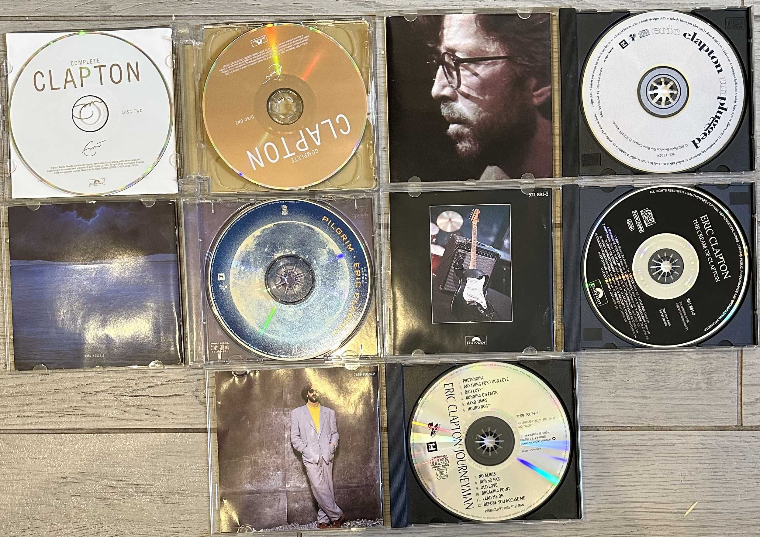 CD Eric Clapton 3 альбома, Polydor\Reprise