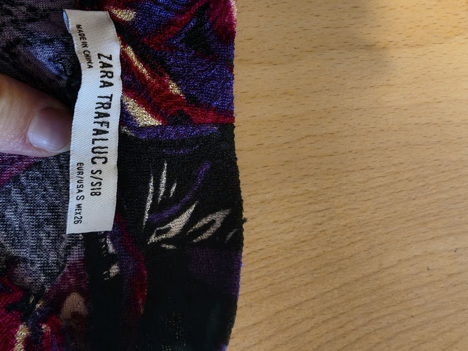 Zara krótka sukienka S