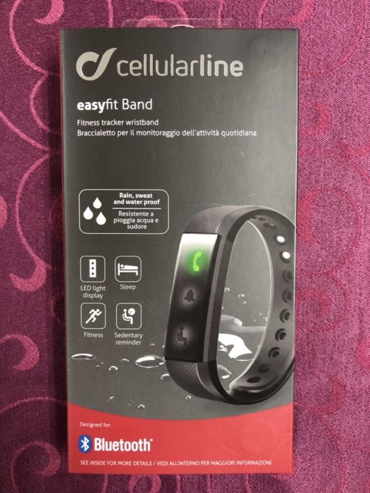 Pulseira Bluetooth Cellularline easyfit Band