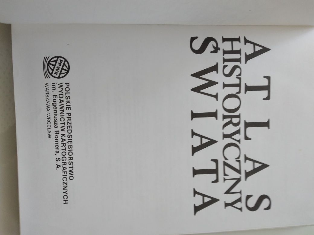 Atlas historyczny świata