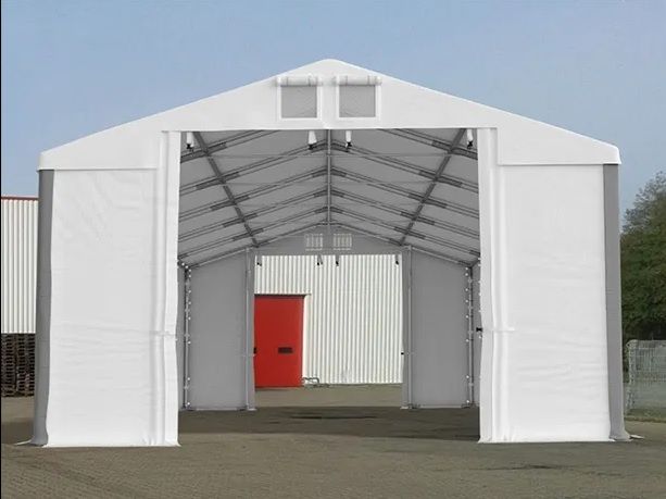 -33% NAMIOT PVC 4x6m Przemysłowy magazyn halowy Garażowy MTB Okazja
