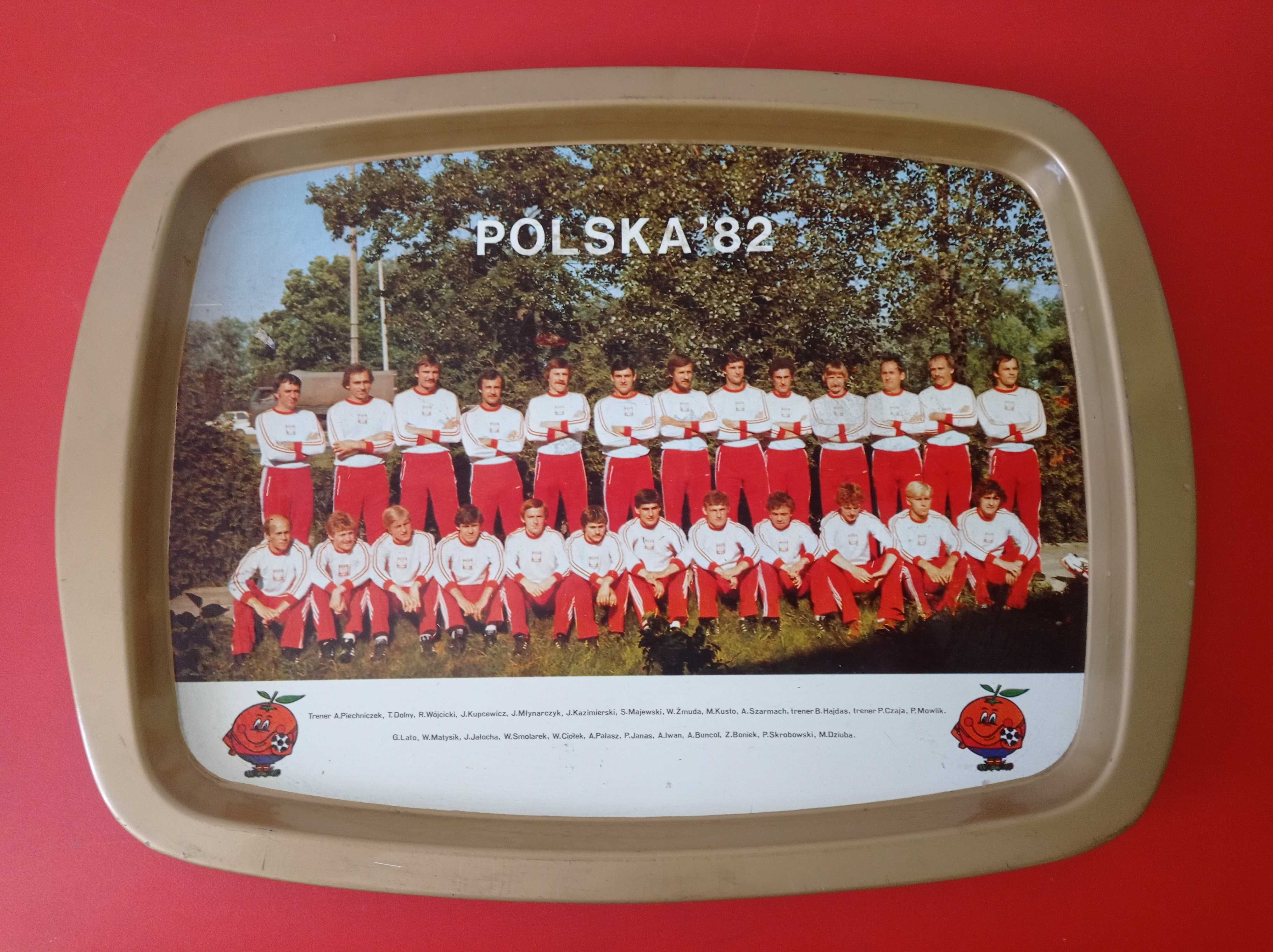 Patera, taca, reprezentacja piłka nożna Polska 82, Mistrzostwa Świata