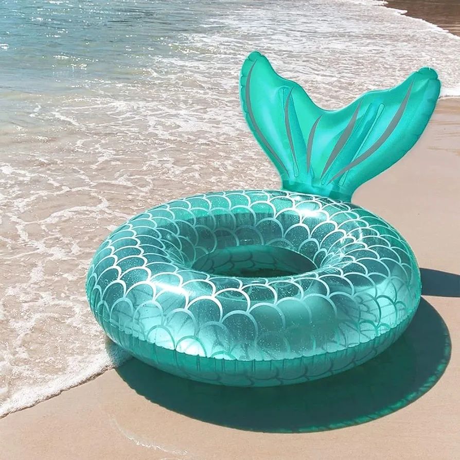 Insuflável flutuador cauda de sereia 95 cm - NOVO - ENVIO GRÁTIS