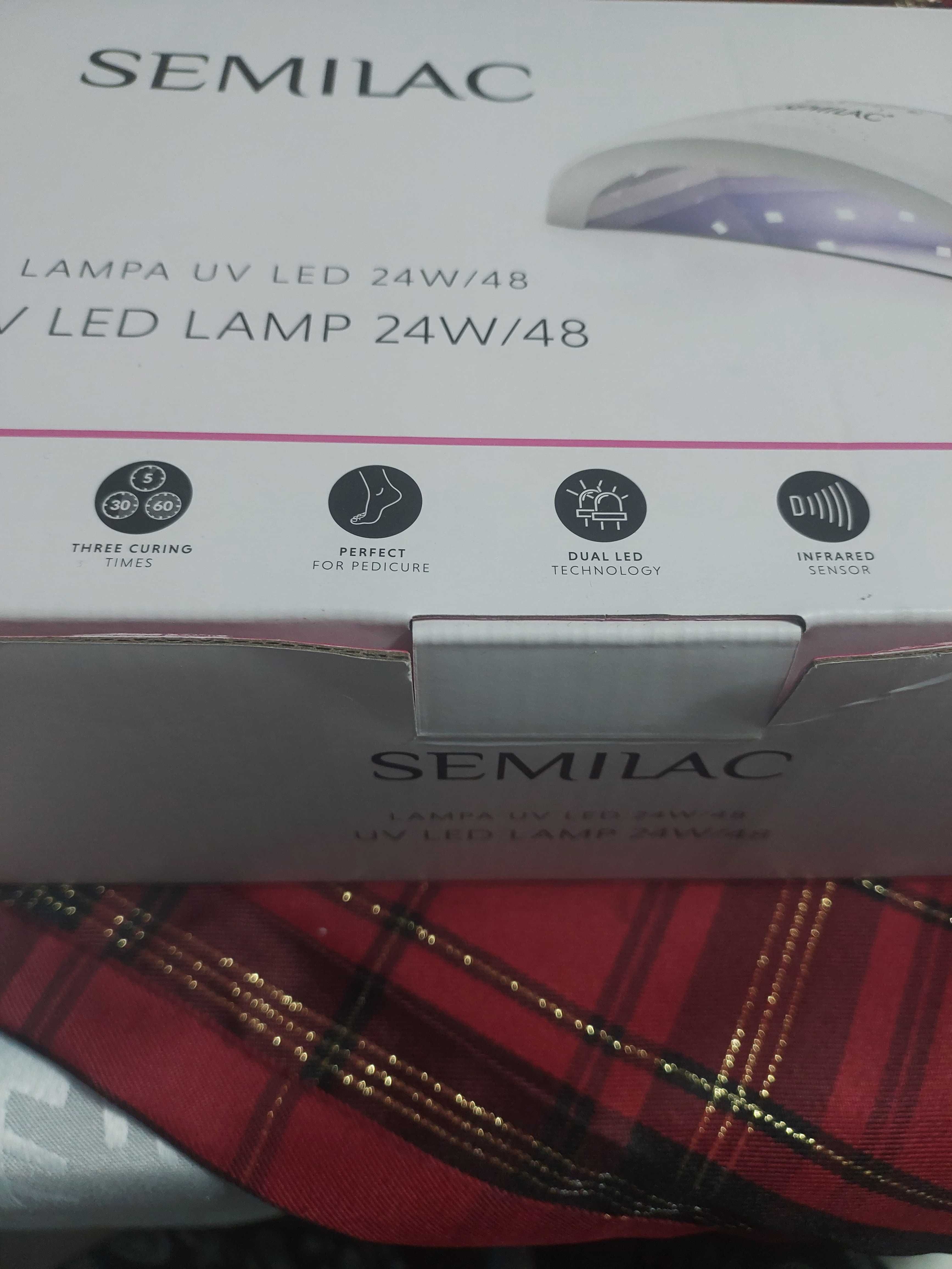 Lampa semilac UV led 24W/48