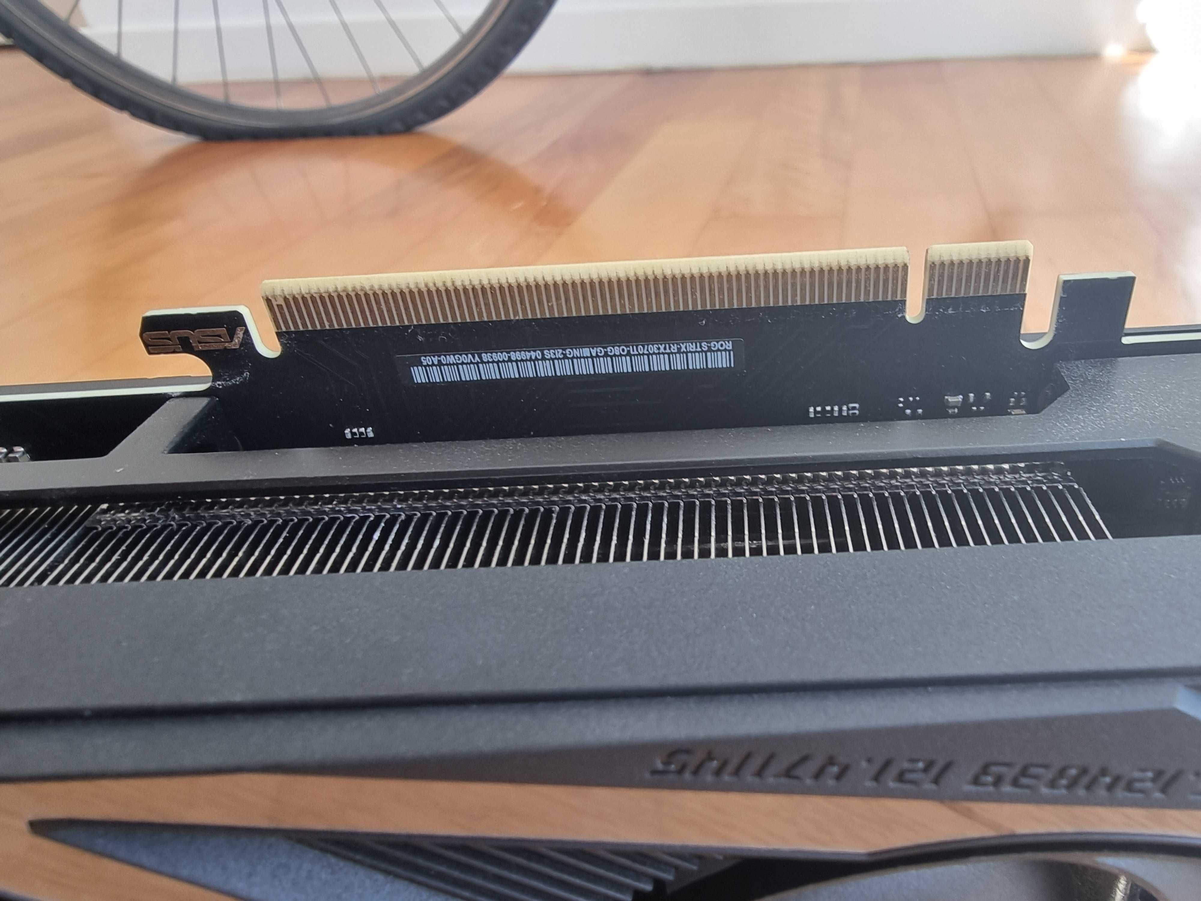 ASUS ROG Strix RTX 3070 Ti OC Edition – Como Nova + Garantia