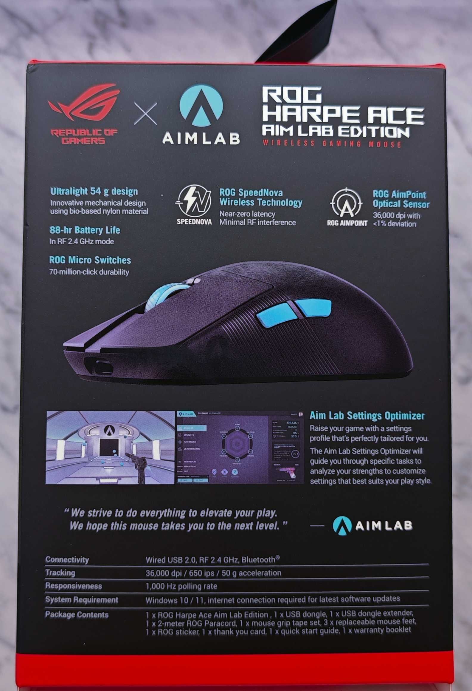 Asus Rog Harpe Ace Aim Lab Edition
