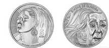 moeda 5€ Simone de Oliveira 2025 unc
