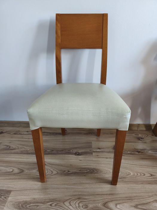 Stół kwadratowy rozkładany + 4 krzesła (lub osobno)