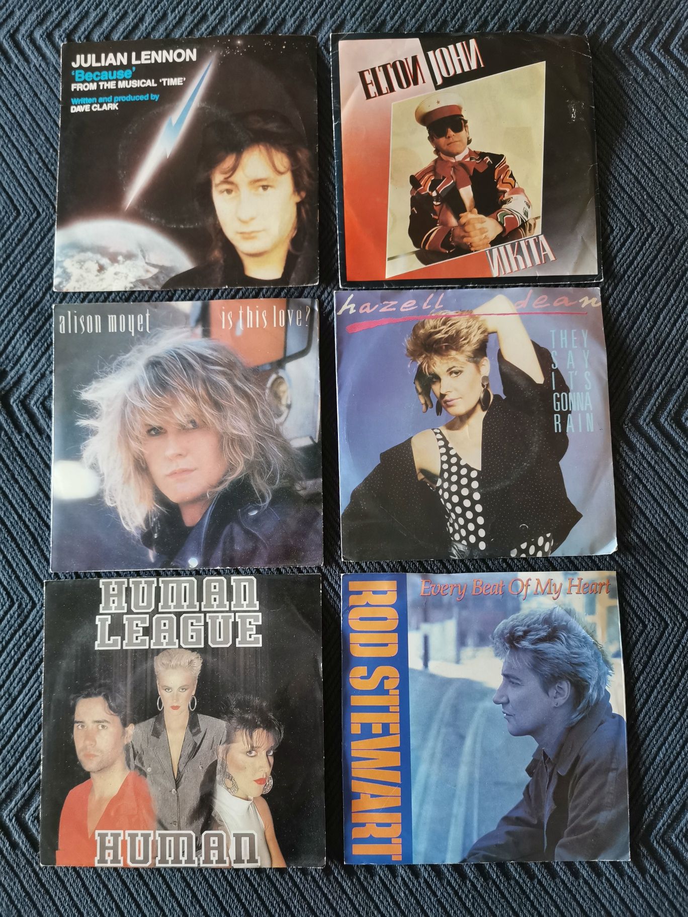 Discos em vinil - singles