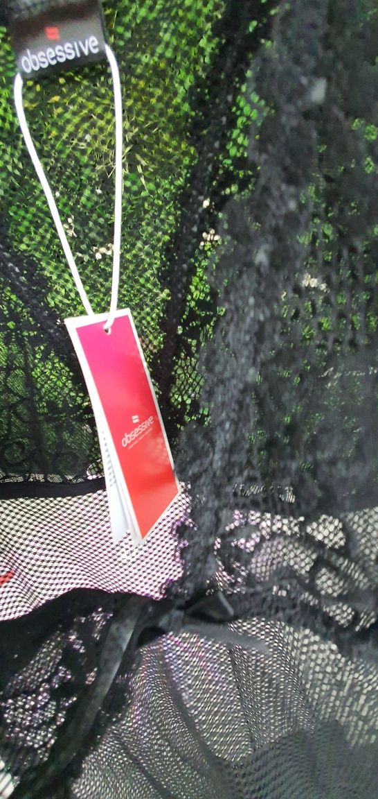 Koszulka stringi obsessive nowe siatka