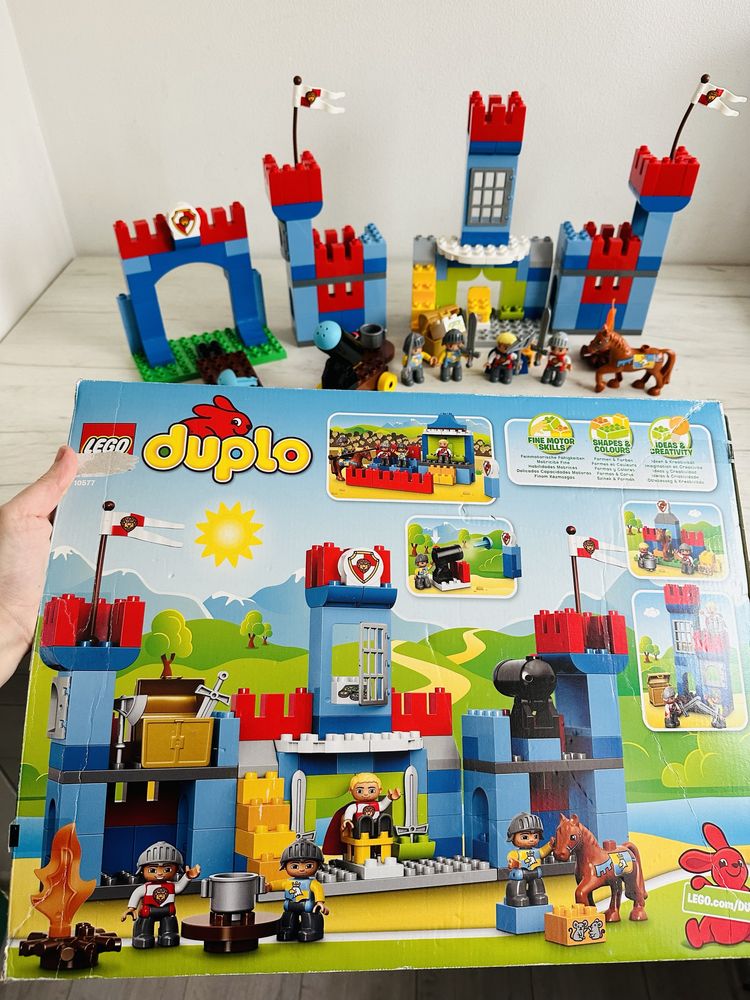 Lego duplo Большой Замок Рыцари дворец 10577 Оригинал лего