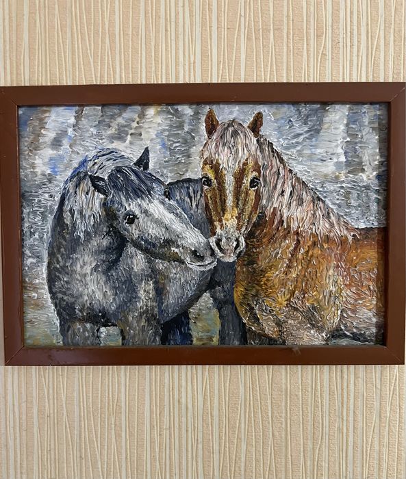 Картина маслом а4 авторський малюнок