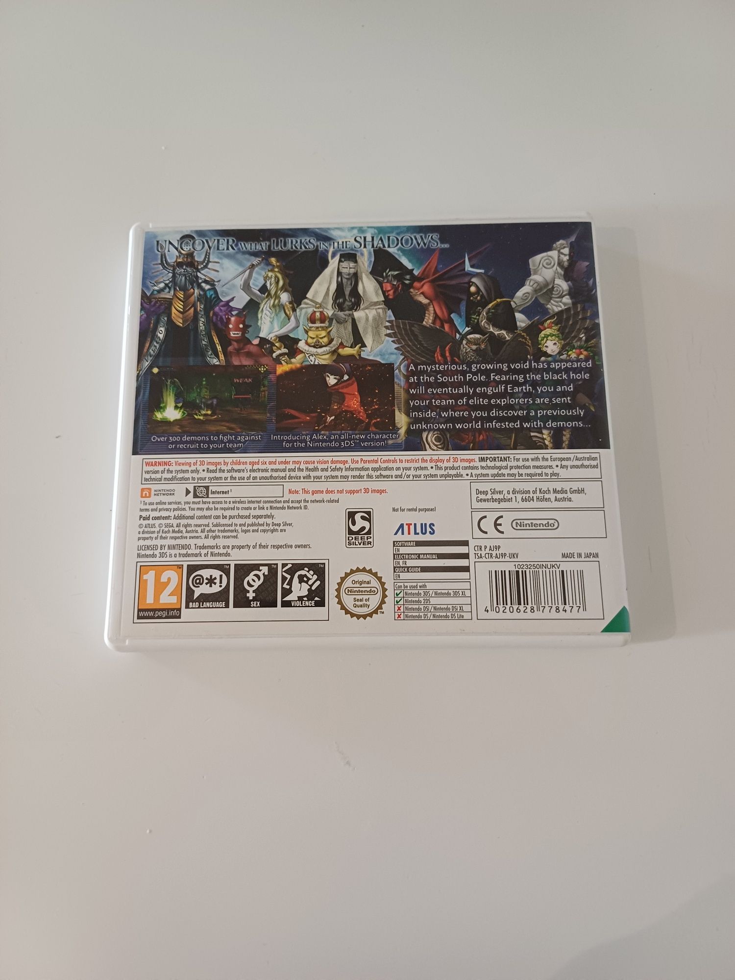 Shin Megami Tensei Strange Journey Redux Nintendo 3DS
