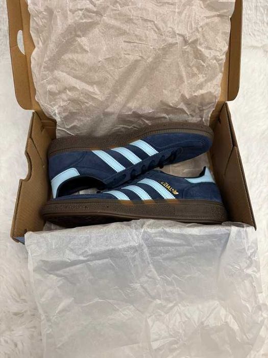 Buty-Trampk-adidas Handball Spezial Navy Gum R.36