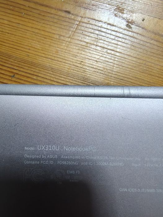 Asus UX310U без зарядного