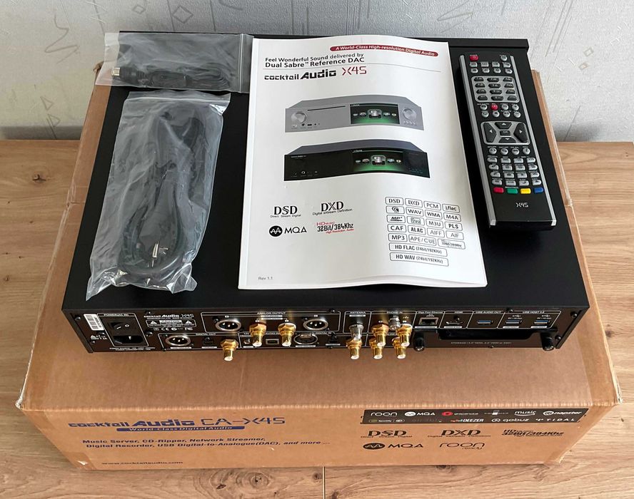 Coctail Audio X45, odtwarzacz multimedialny: wszystko w jednym.