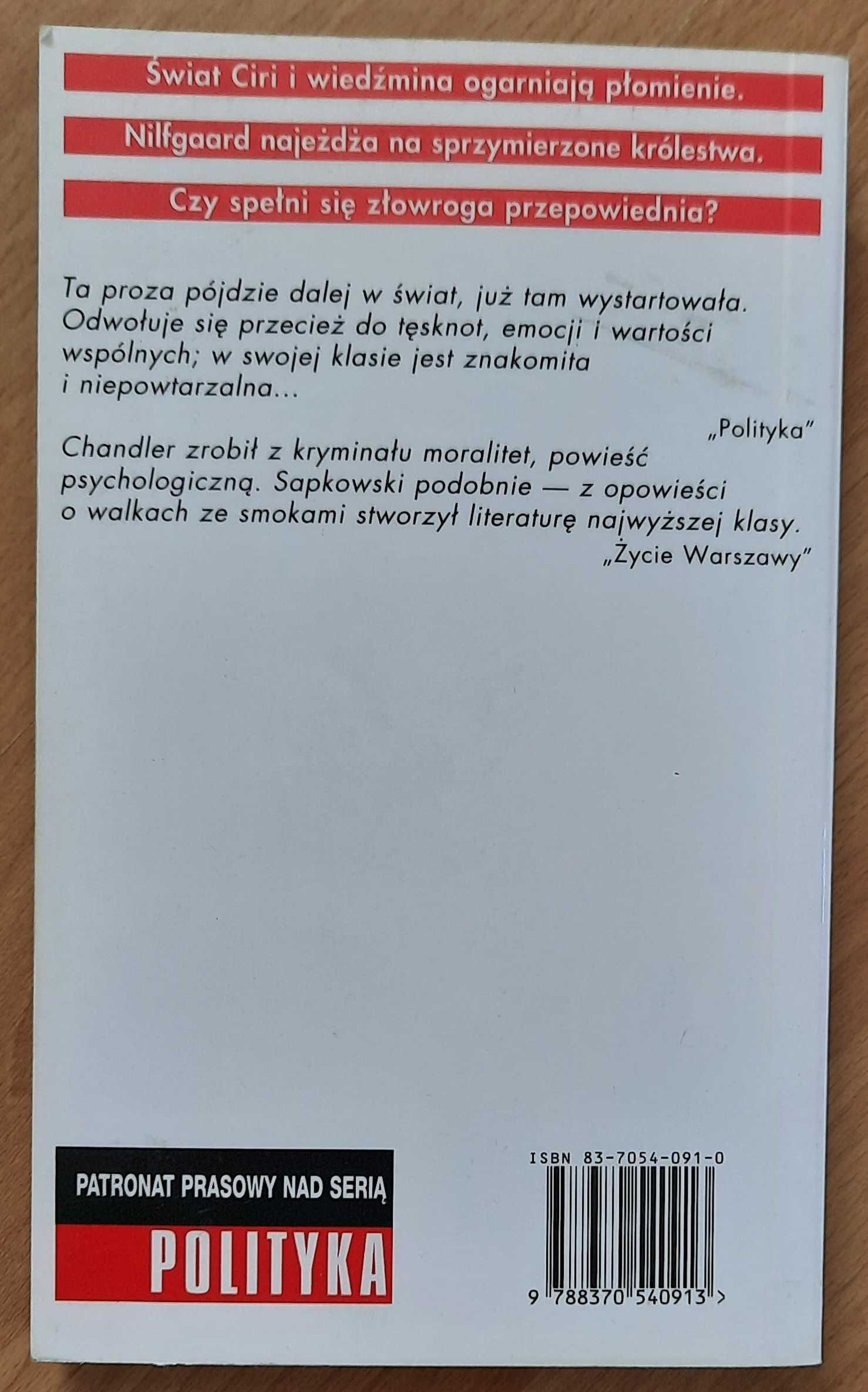 Czas pogardy - Andrzej Sapkowski