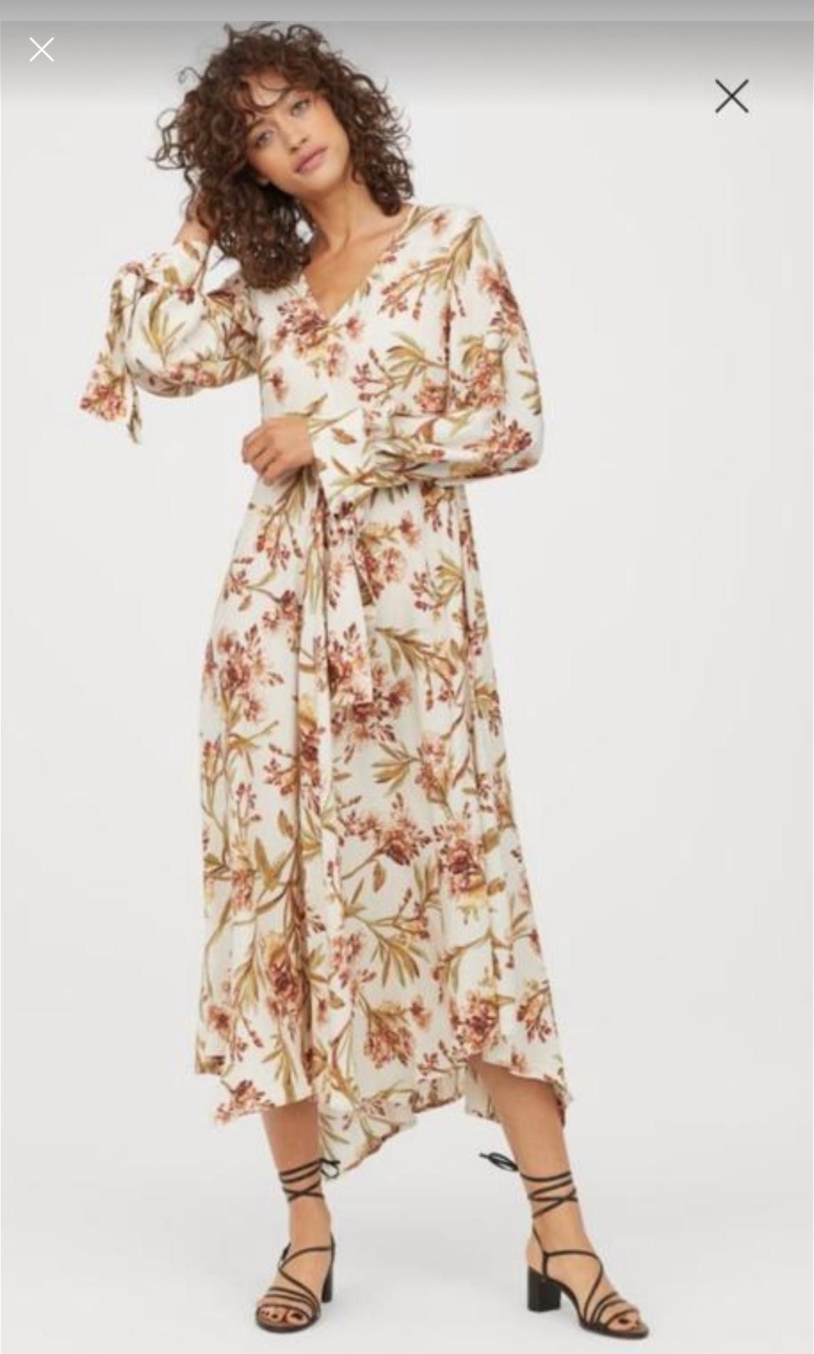 Сукня в квітковий принт H&M