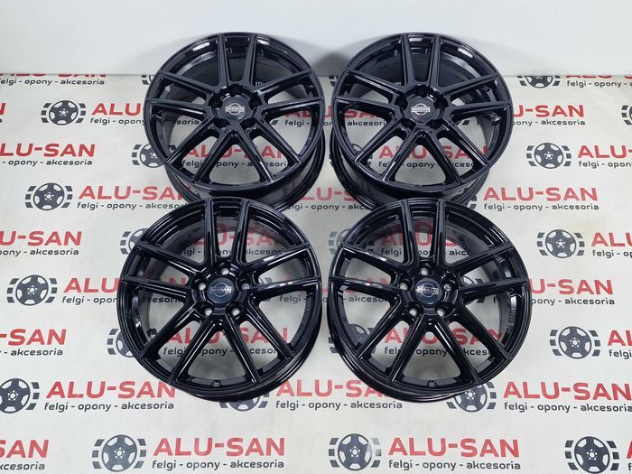 NOWE alufelgi NISSAN 18" 5x114,3 Juke Primera Qashqai - Czarne