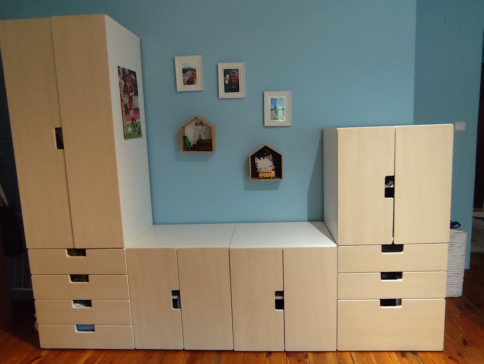 Zestaw meble IKEA Stuva jasny kolor