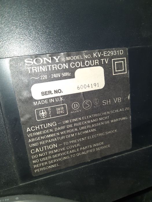 Trinitron KV-E2931D
