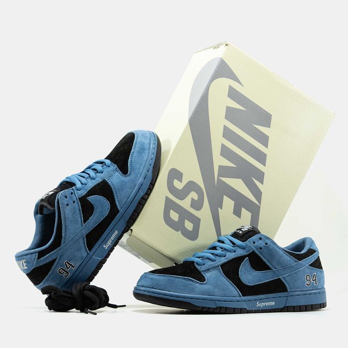 Чоловічі Кросівки Nike SB Dunk x Supreme 40-45 (Без Предоплати)