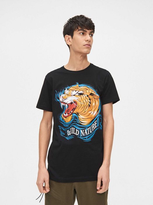 Мужская футболка с тигром CROPP
