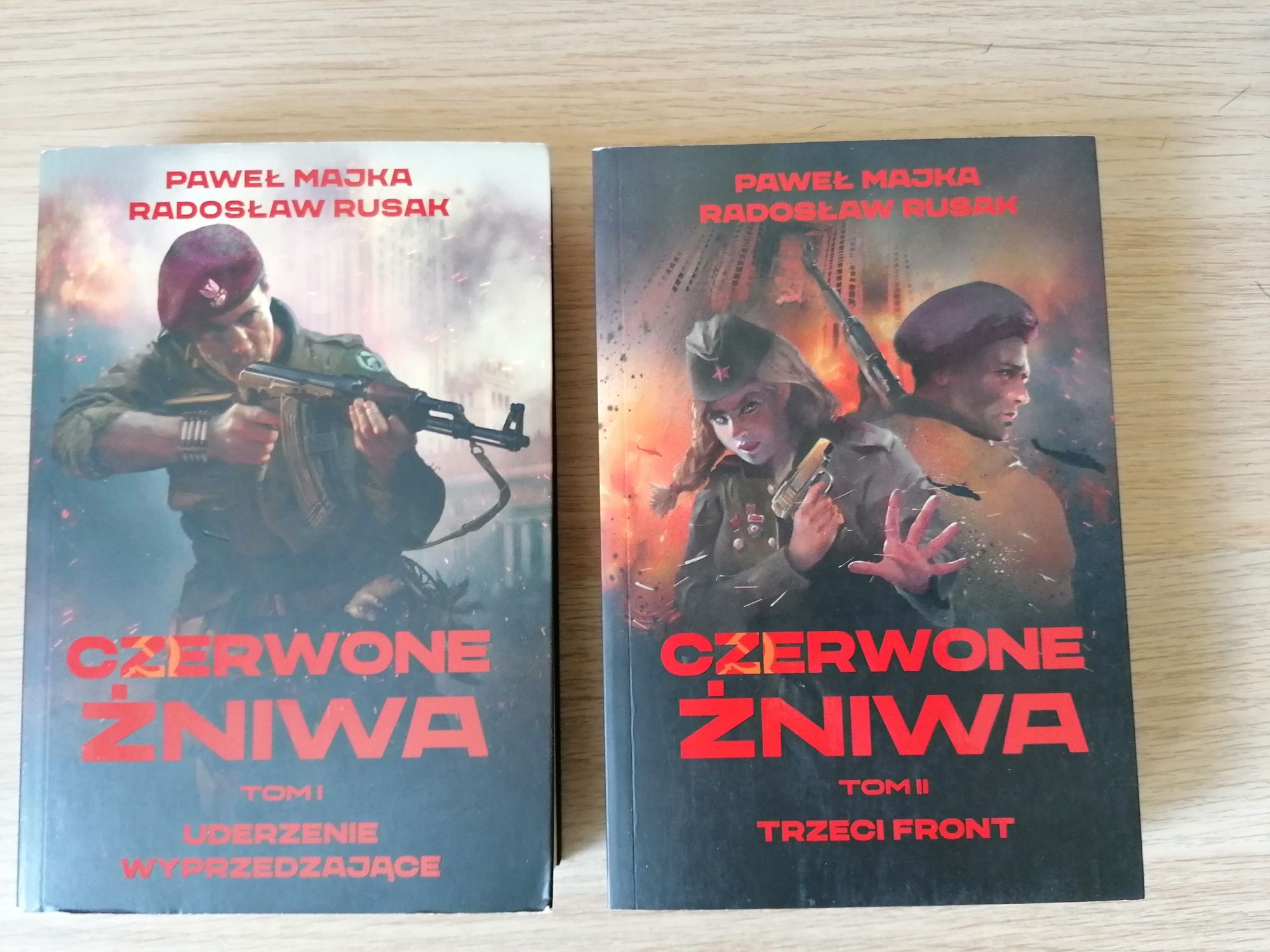 CZERWONE ŻNIWA (TOM I i II) - Paweł Majka i Radosław Rusak