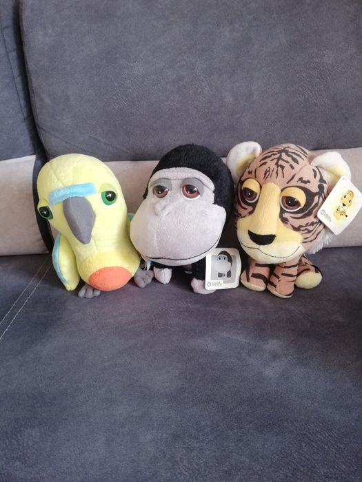 Zestaw nowa maskotka/maskotki zwierzaki z serii Nela mała reporterka