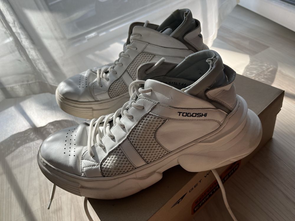 Skorzane buty Togoshi