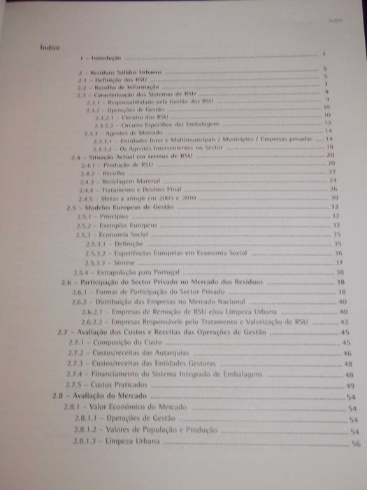 Livro O Mercado dos Resíduos em Portugal AEPSA