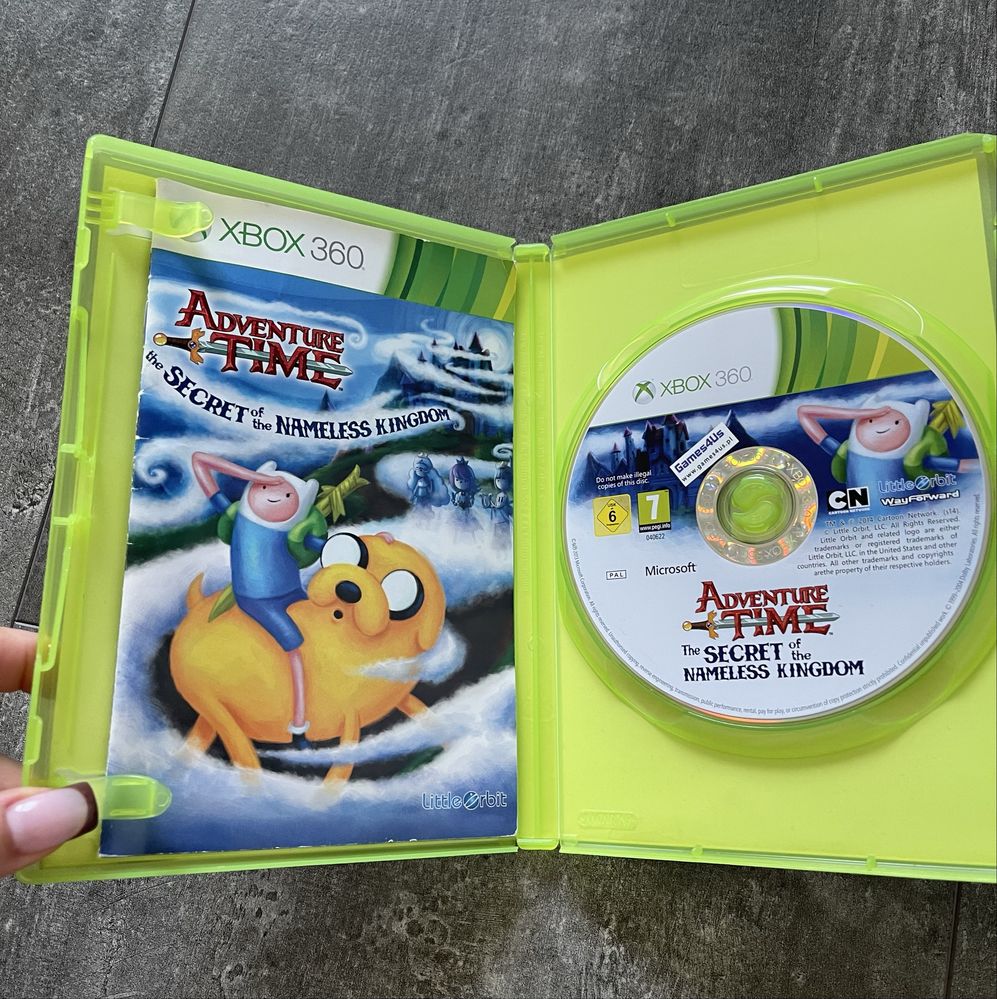 Gra Adventure Time the secret of the nameles kingdom na  Xbox 360