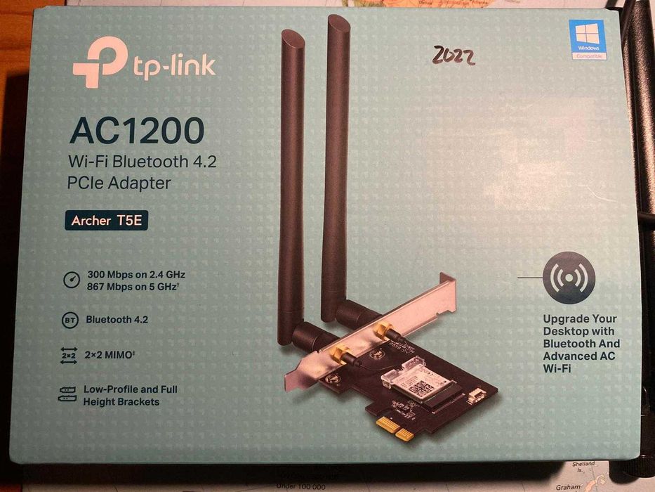 Placa de rede PC TP-Link AC1200
