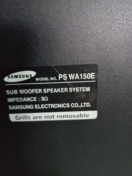 Subwofer da Samsung