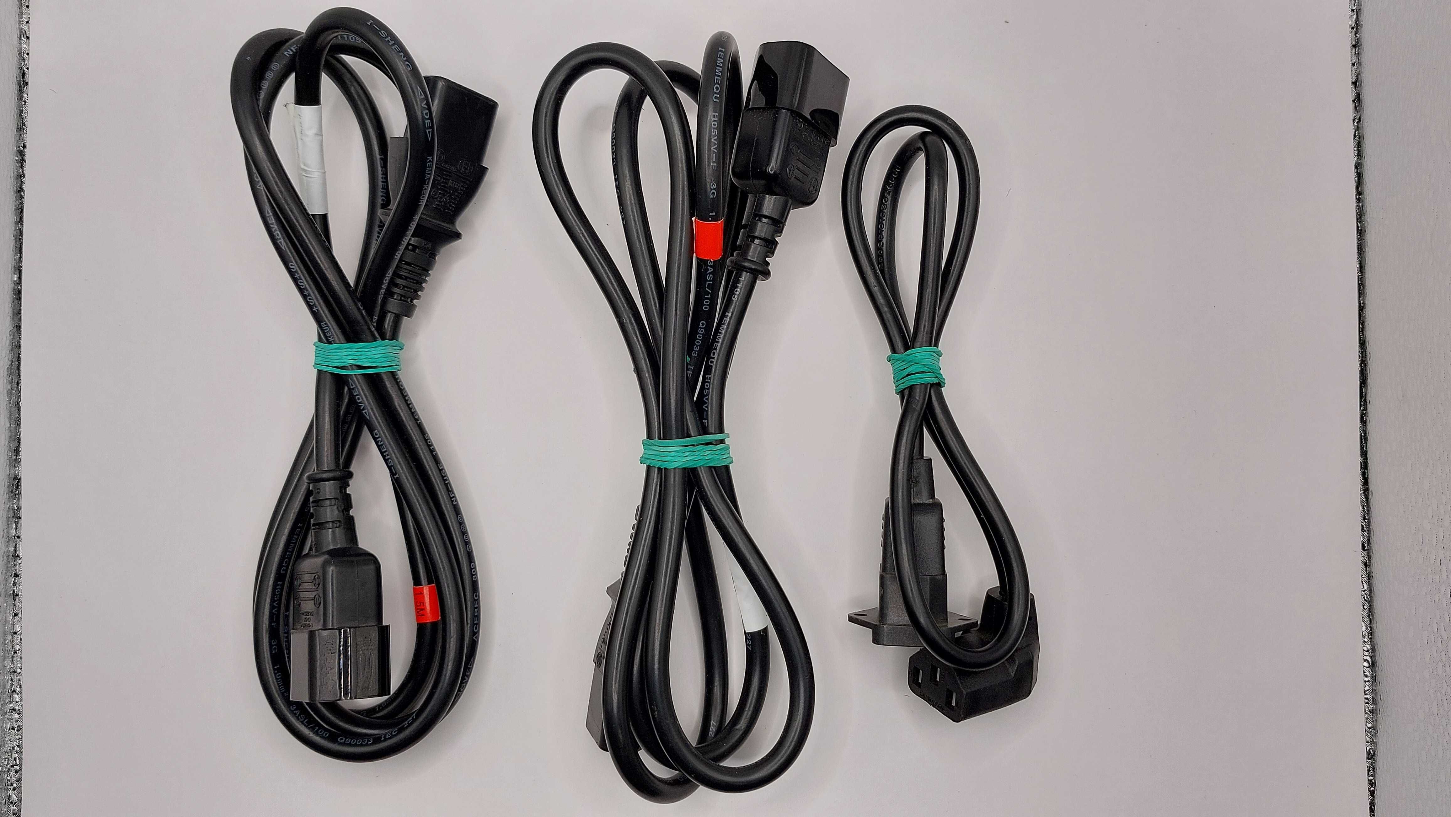 Kabel zasilający przedłużający IEC320 C13 / C14