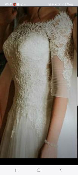 Suknia ślubna r. 36