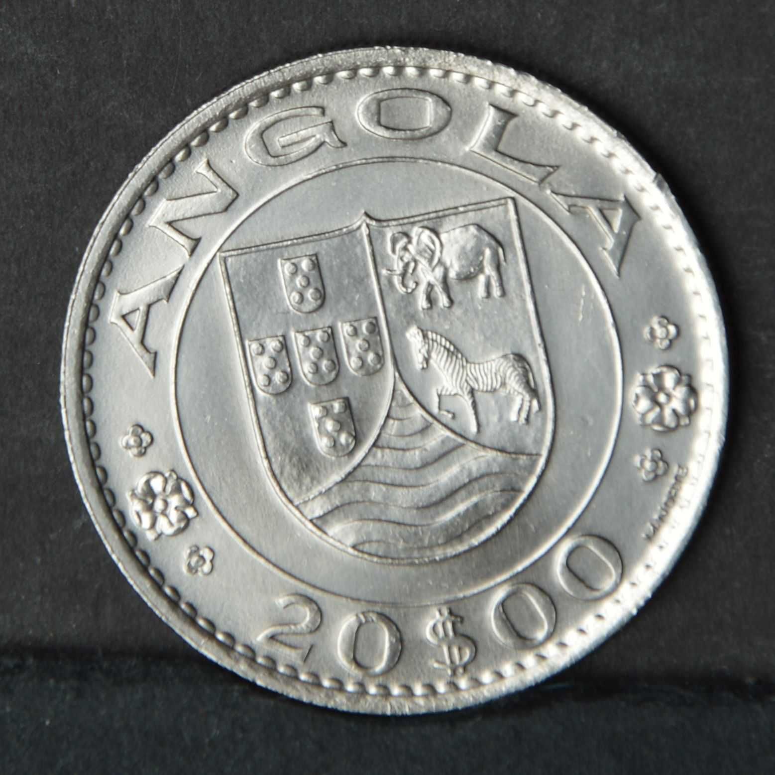 Angola 20 escudos 1972 - olx X10355