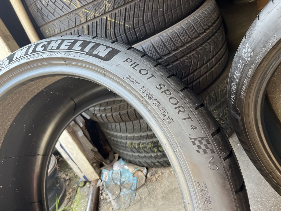 2x 315/30/21 Michelin Pilot Sport 4 N0 porshe idealny stan 6mm 2szt
