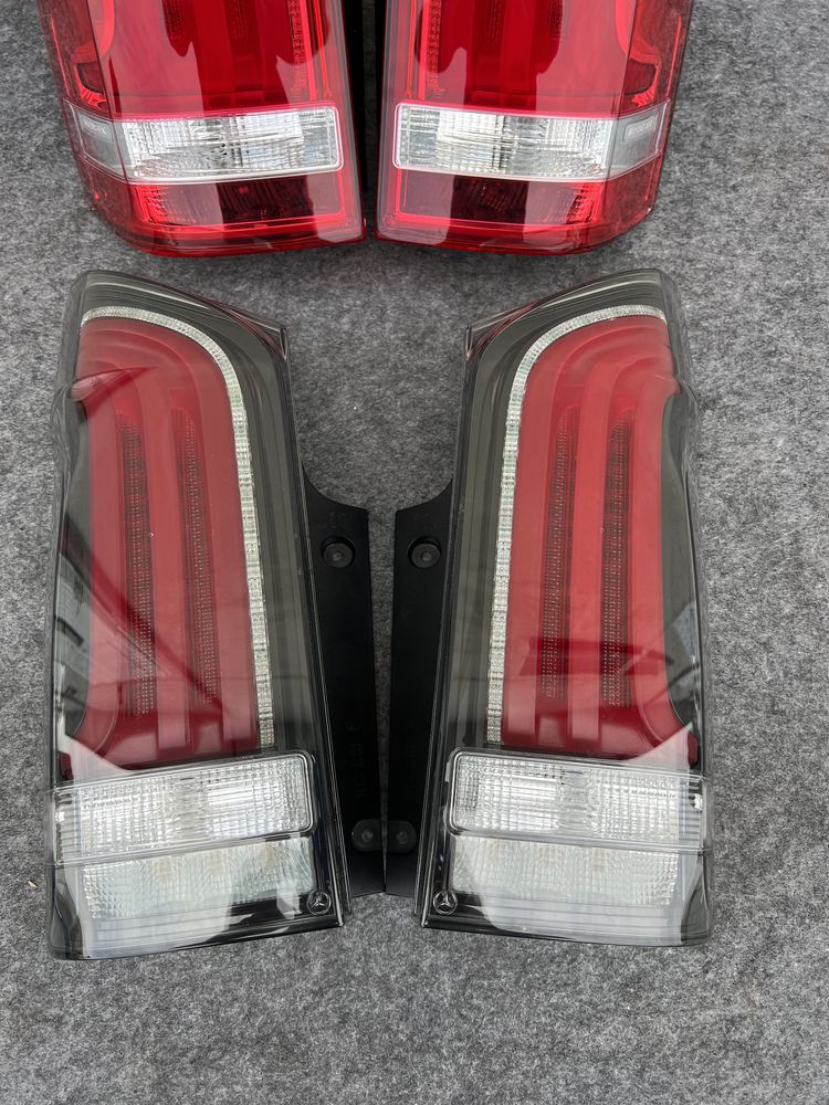Фонарі фонарь рестайл LED w447 v class ве клас задня оптика лед
