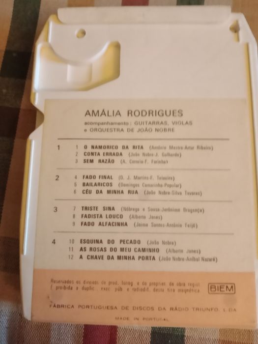 cartuchos Amália Rodrigues