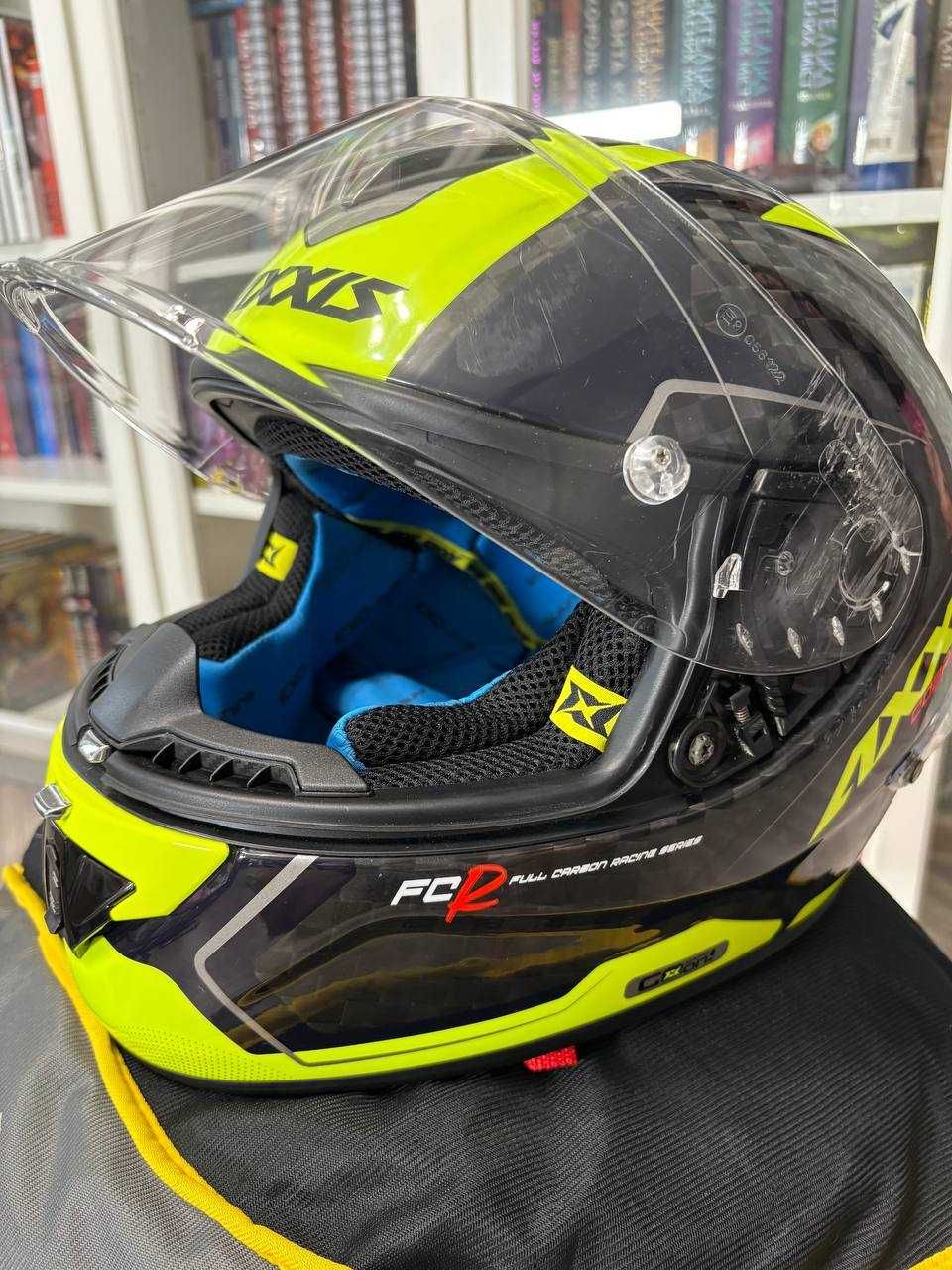 Мотошолом Axxis Cobra Rage A3 Yellow