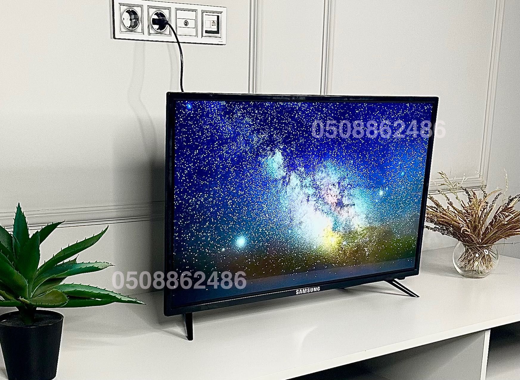 НОВИЙ Телевізор Sаmsung на 45 дюйма, СмартТВ HD WIFI Самсунг 2024 года