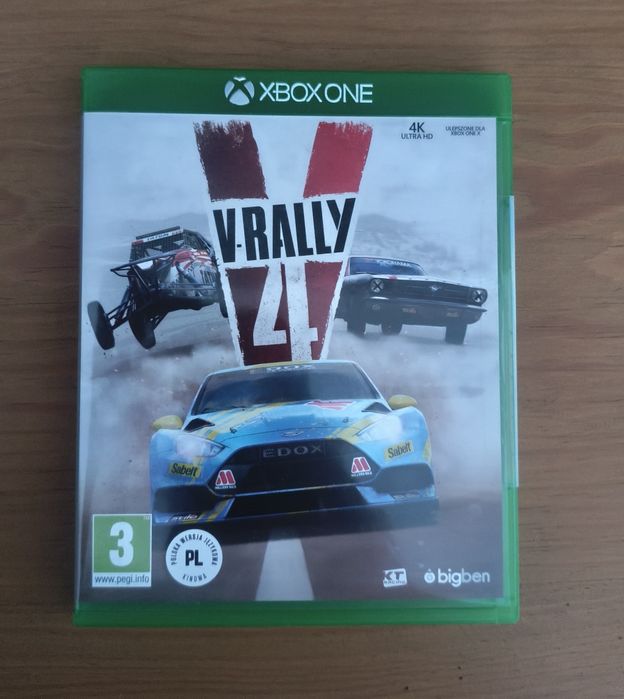 V RALLY 4 Xbox ONE jak nowe