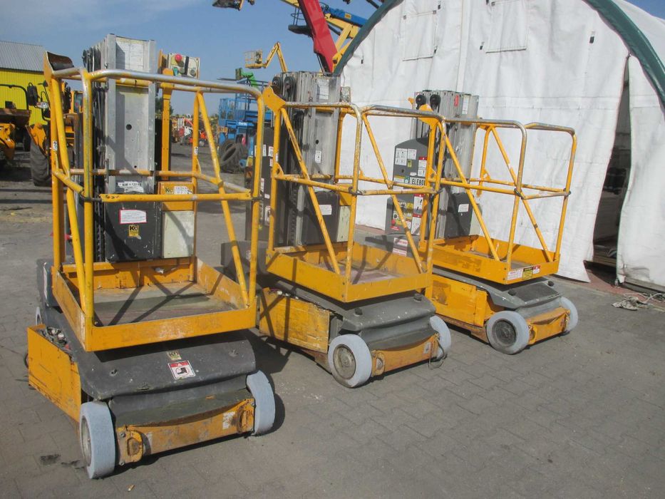 Podnośnik koszowy JLG Toucan Junior 8B - słabe akumulatory