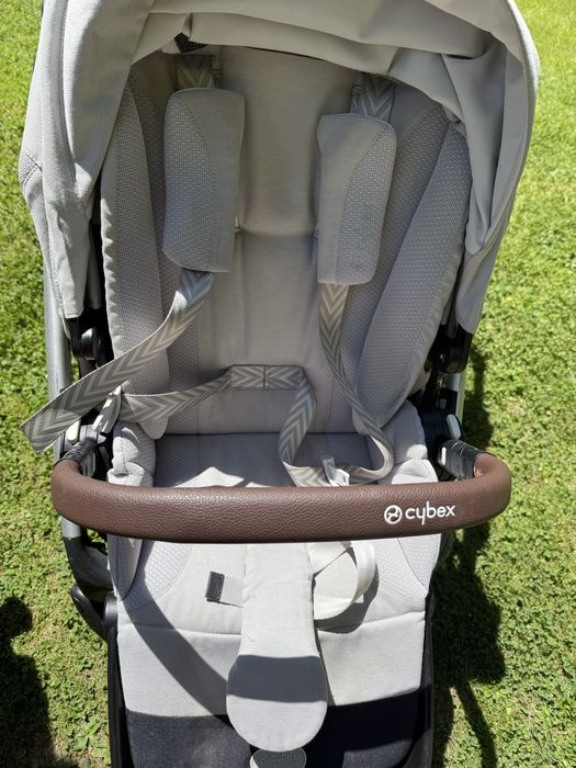 Wózek bliźniaczy Cybex gazelle s (lava grey)
