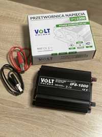 Перетворювач напруги 1000 Ват 12 вольтів Volt Polska IPS-1000 12/230V