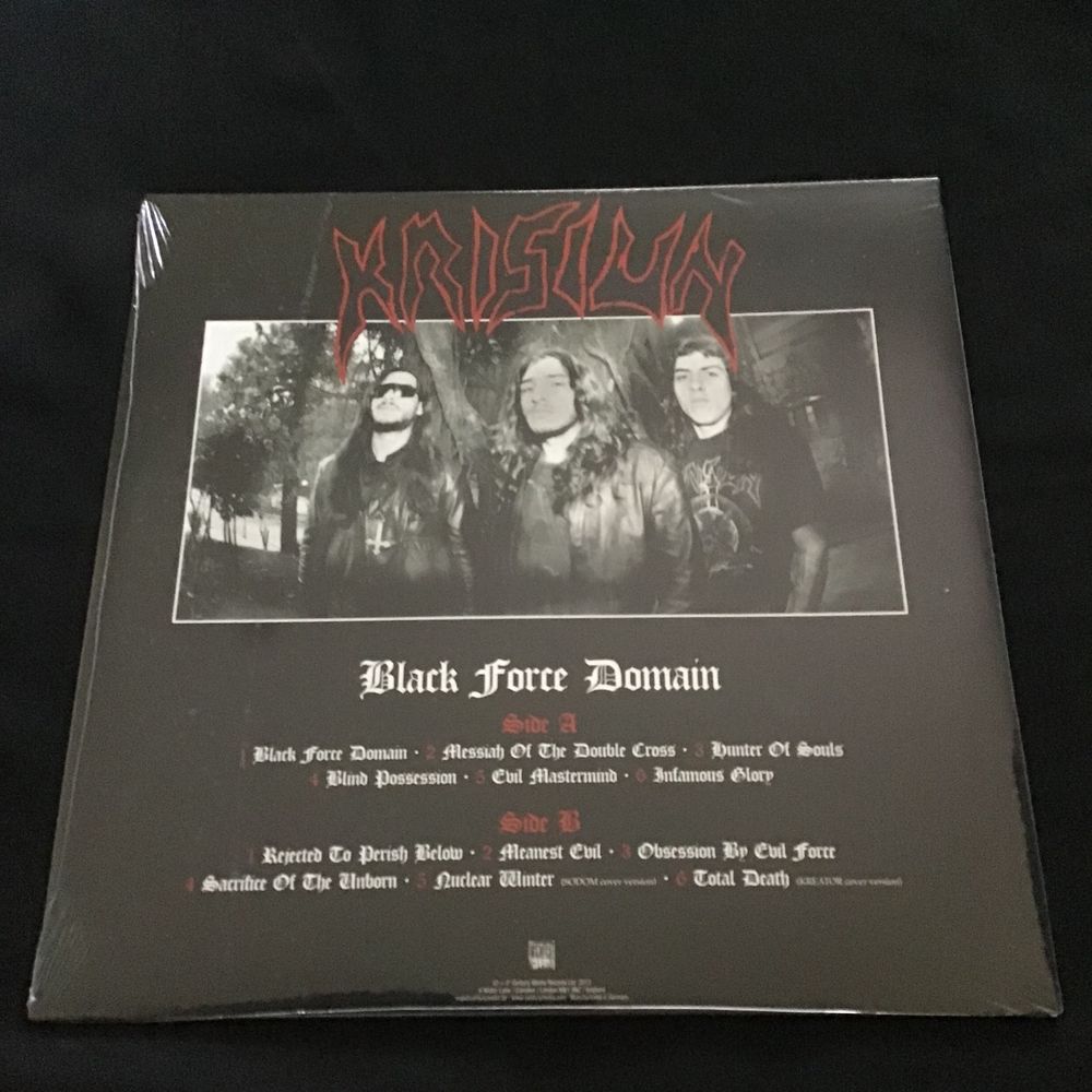 KRISIUN - Black Force Domain LP 2013 / Apocalyptic Revelation LP 2013