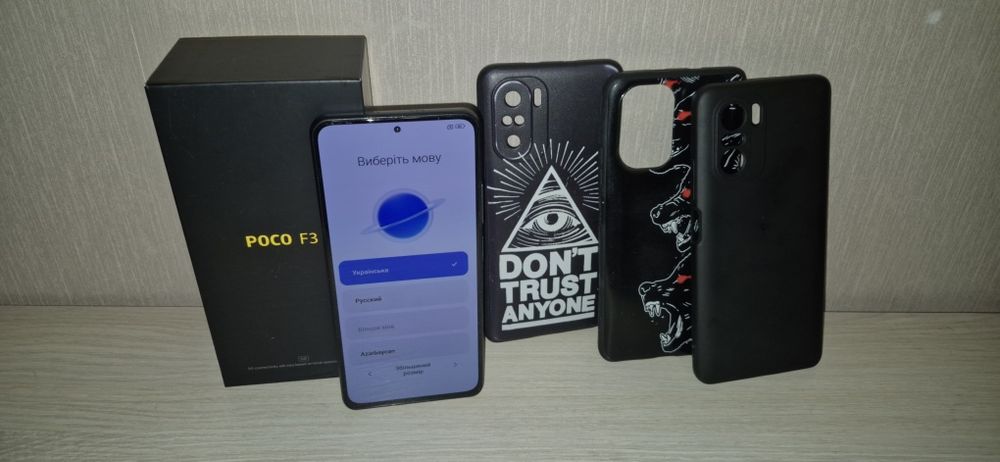Poco F3 — Повністю справний, повний комплект + 3 чохли!