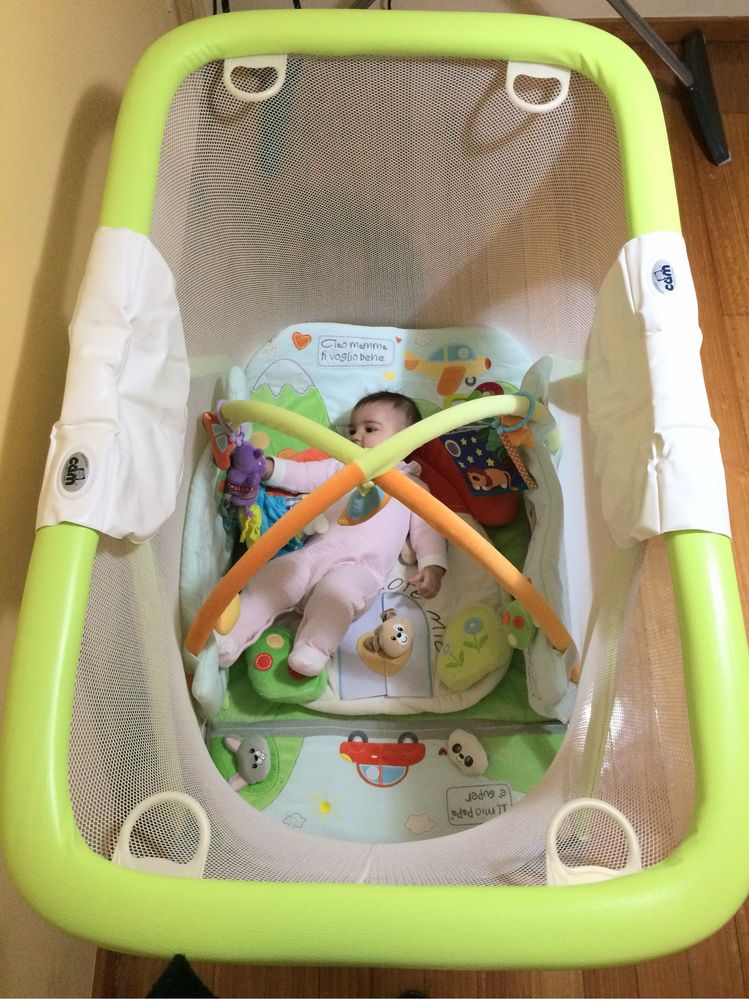 Parque para bébé dos 0 aos 15Kg | Marca CAM - Encontra-se em Setúbal